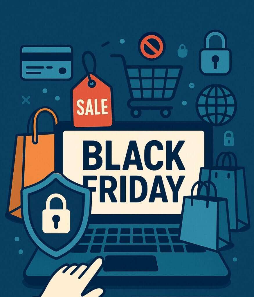🛍️ Cómo evitar estafas en el Black Friday 2025: 10 consejos de ciberseguridad para comprar online con confianza