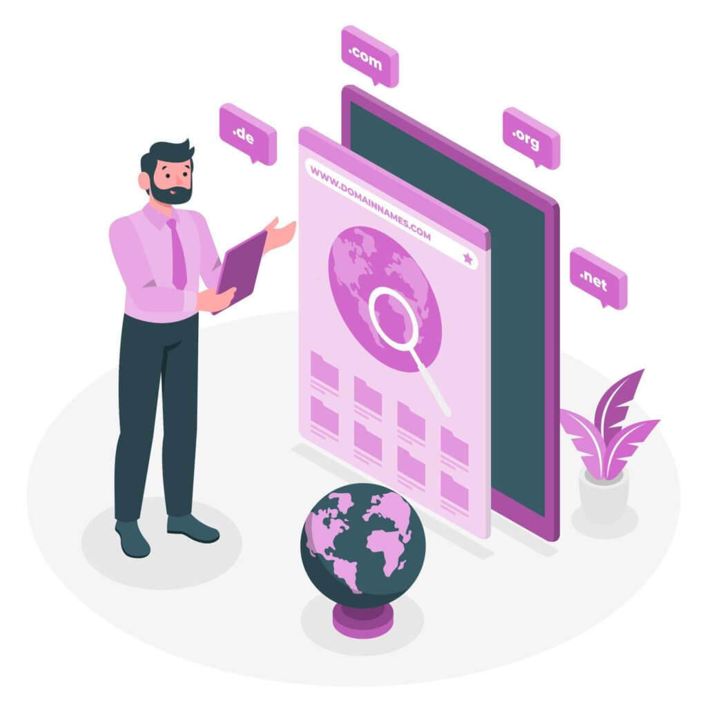 ¿Cuál es la extensión de dominio para mi sitio web?